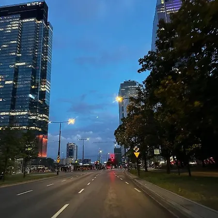 Apartament Centrum, Miejsce Parkingowe W Cenie Warszawa Zewnętrze zdjęcie